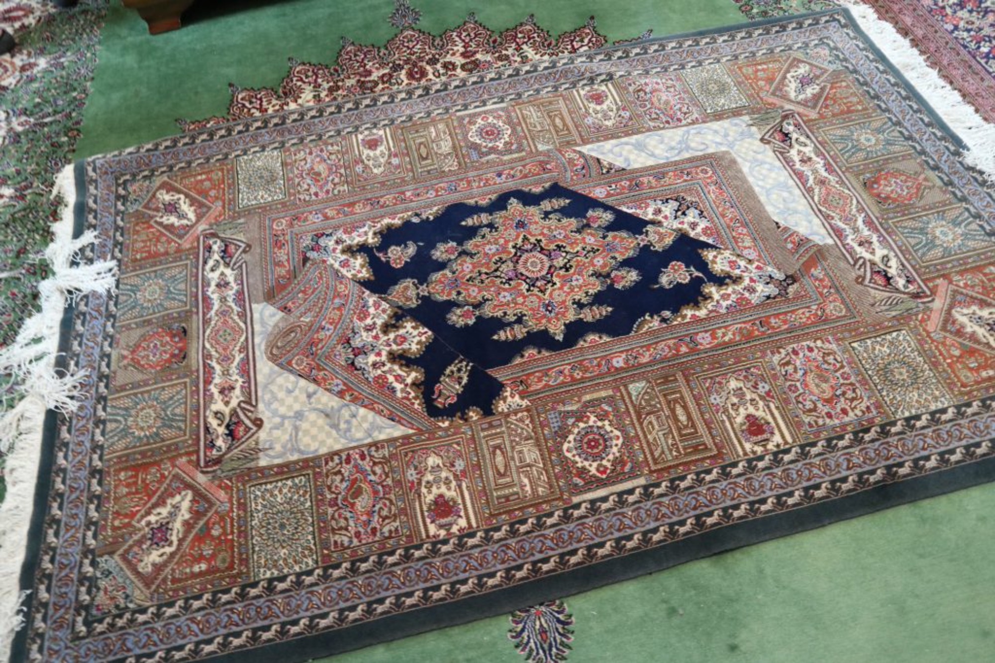 ペルシャ絨毯工房訪問⑨