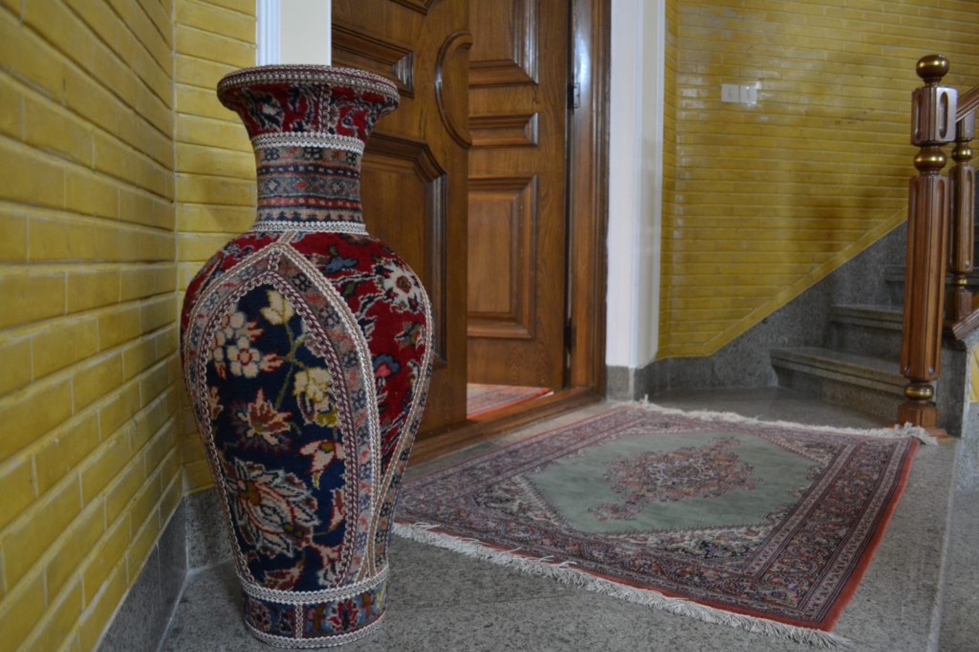 ペルシャ絨毯工房訪問⑨