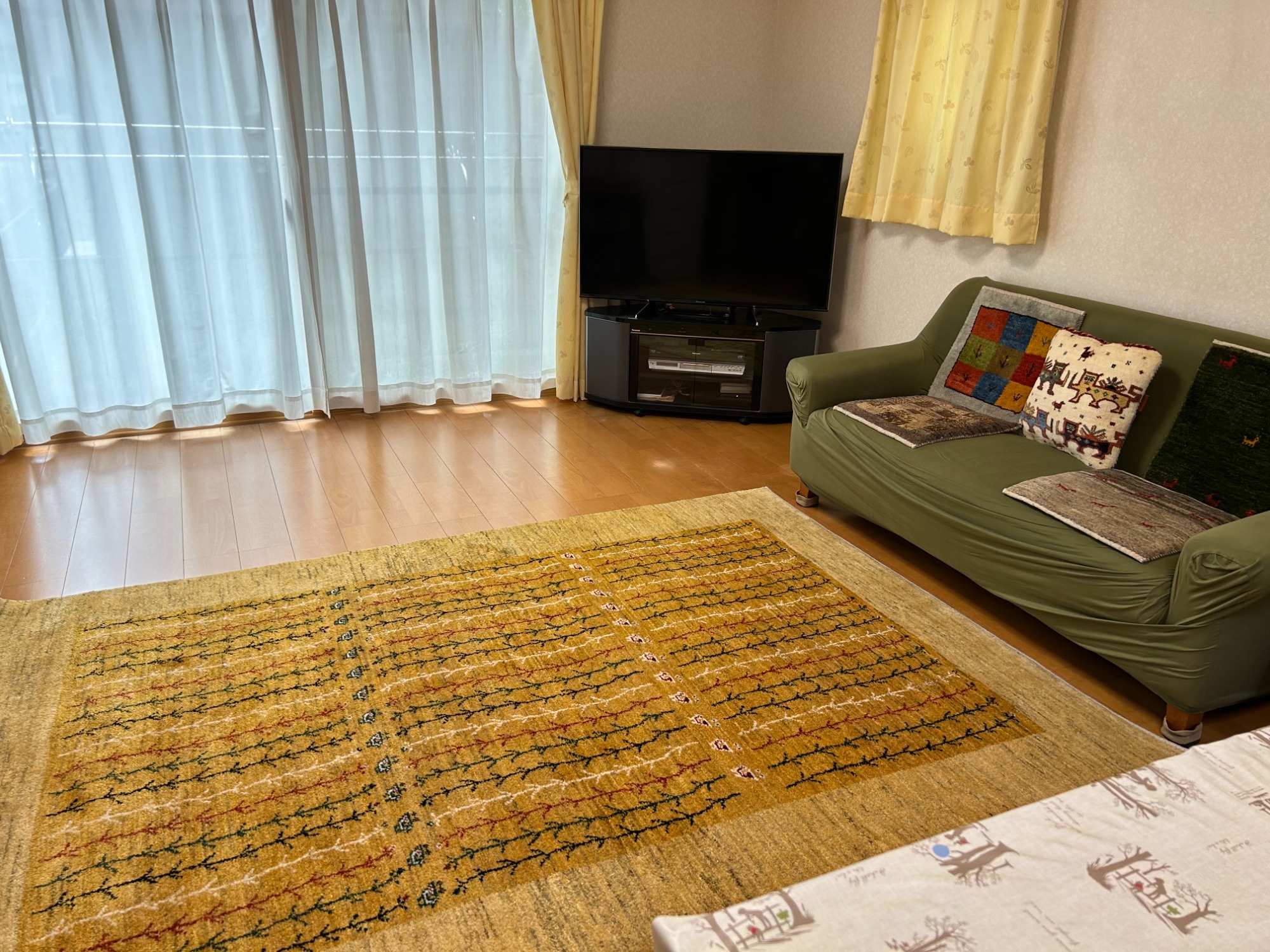 リビングが明るくなる一枚