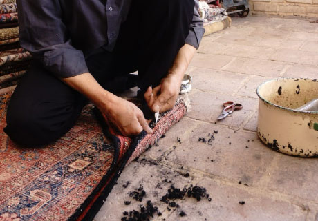 仕上げ(シャーリング・洗い)