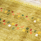 アマレ・207×153・黄色・窓・鹿・木・リビングサイズ・アップ画