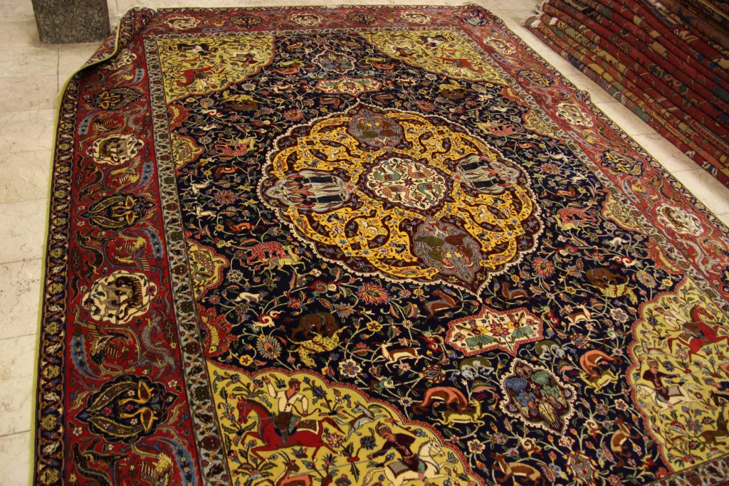 サングスコ絨毯の模倣したペルシャ絨毯