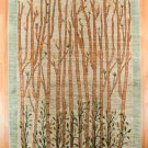 アマレ・233×172・水色・生命の樹・植物・リビングサイズ・真上画