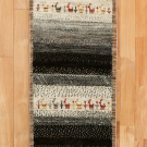 アマレ・150×56・茶色・原毛・鹿・木・廊下・キッチンサイズ・真上画