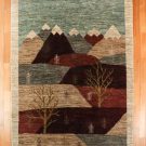 アマレランドスケープ・231×168・生命の樹・風景・山・木・リビングサイズ・真上画