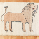 アマレランドスケープ・118×80・原毛・ライオン・玄関サイズ・真上画