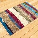 カシュクリランドスケープ・92×60・青色・紫色・風景・生命の樹・玄関サイズ・使用イメージ画