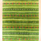アマレ・226×192・緑色・糸杉・鹿・大型ルームサイズ・真上画
