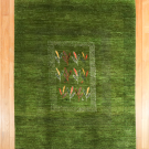 アマレ・194×148・緑色・木・リビングサイズ・真上画