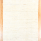 シャクルー・204×153・白色・原毛・リビングサイズ
