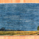 カシュクリランドスケープ・83×122・水色・空・木・風景・玄関サイズ・真上画