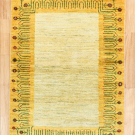 アマレ・126×82・黄色・シンプル・植物・玄関サイズ・真上画