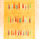 アマレ・184×122・糸杉・ラクダ・センターラグサイズ・真上画