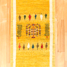 アマレ・155×54・黄色・糸杉・しだれ柳・廊下・キッチンサイズ・真上画