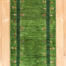 アマレ・157×52・緑色・シンプル・生命の樹・廊下敷き・キッチンサイズ・真上画