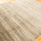 シャクルー・204×160・茶色原毛・シンプル・リビングサイズ・使用イメージ画