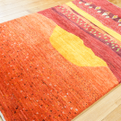 カシュクリ・151×98・赤色・風景・糸杉・センターラグサイズ・使用イメージ画