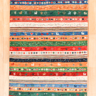 カシュクリ・123×81・カラフル・羊・木・玄関サイズ・真上画