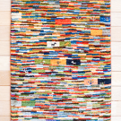アマレ・87×60・羊・カラフル・玄関サイズ・真上画
