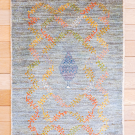 カシュクリ・92×63・水色・糸杉・木・玄関サイズ・真上画