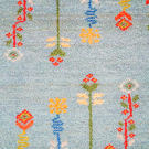 アマレ・93×61・水色・花・カラフル・玄関サイズ・アップ画