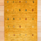 アマレ・91×58・黄色・生命の樹・玄関サイズ・真上画