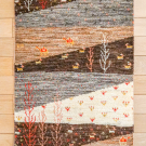 アマレ・93×58・原毛茶色・風景画・玄関サイズ・真上画