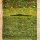 カシュクリ・92×62・緑・風景画・玄関サイズ・真上画