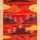 アマレ・94×59・赤・風景画・玄関サイズ・真上画