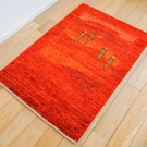 カシュクリ・91×61・赤・糸杉・玄関サイズ・使用イメージ画
