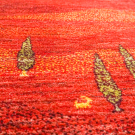 カシュクリ・91×61・赤・糸杉・玄関サイズ・アップ画