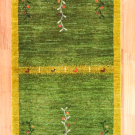 アマレ・192×72・緑色・羊・木・廊下敷き・キッチンマット・真上画