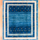 アマレ・188×148・青色・生命の樹・リビングサイズ・真上画