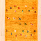 アマレ・164×55・黄色・糸杉・ラクダ・廊下敷き・かまちサイズ・真上画