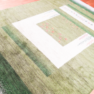 アマレ・297×204・緑色・白原毛・ラクダ・鹿・木・大型ルームサイズ・使用イメージ画