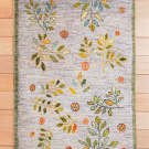 アマレ・87×60・グレー・生命の樹・植物・玄関サイズ・真上画