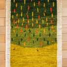 カシュクリ・86×62・緑・風景画・玄関サイズ・真上画