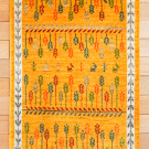 アマレ・93×63・黄色・小麦・鹿・玄関サイズ・真上画