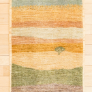 アマレ・90×62・パステルカラー・シンプル・生命の樹・カラフル・玄関マットサイズ・真上画
