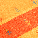 アマレ・90×60・黄色・オレンジ色・木・鹿・玄関マットサイズ・アップ画