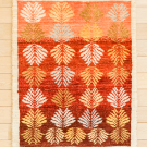 アマレ・92×62・赤色・グラデーション・生命の樹・玄関マットサイズ・真上画