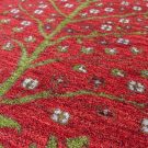 カシュクリ・87×63・赤・生命の樹・花・玄関サイズ・アップ画