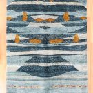 アマレランドスケープ・青色・風景・糸杉・ラクダ・羊・センターラグサイズ・真上画
