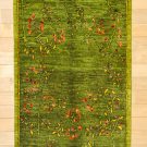 カシュクリ・緑色・ザクロの木・玄関サイズ・真上画