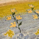 アマレランドスケープ・青色・緑色・花・植物・玄関マットサイズ・アップ画