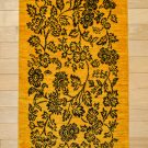 ルリバフ・黄色・花・植物・玄関マットサイズ・真上画