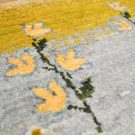 アマレランドスケープ・青色・花・植物・玄関マットサイズ・アップ画