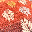 アマレ・赤色・植物・グラデーション・白原毛・玄関サイズ・アップ画