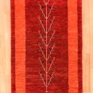 アマレ・赤色・生命の樹・キッチンマットサイズ・真上画