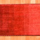 シャクルー・赤色・無地・シンプル・廊下敷きサイズ・真上画